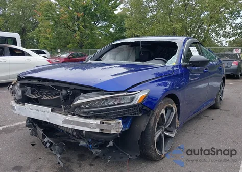 2021 Honda Accord Sport from USA, damaged, VIN 1HGCV1F34MA100495